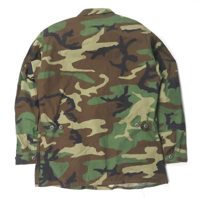 US ARMY Woodland Camo Camouflage BDU Shirt Jacket ウッドランドカモ リップストップ BDUジャケット 8415-01-184-1324 SMALL-REGULAR 米軍 ミリタリー |  | 01