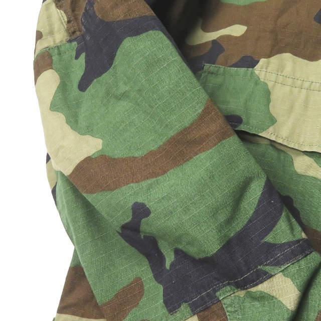US ARMY Woodland Camo Camouflage BDU Shirt Jacket ウッドランドカモ リップストップ BDUジャケット 8415-01-184-1324 SMALL-REGULAR 米軍 ミリタリー |  | 06