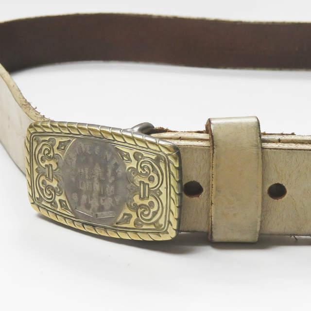 ディーゼル DIESEL バックルレザーベルト 90/36 オフホワイト |  | 01