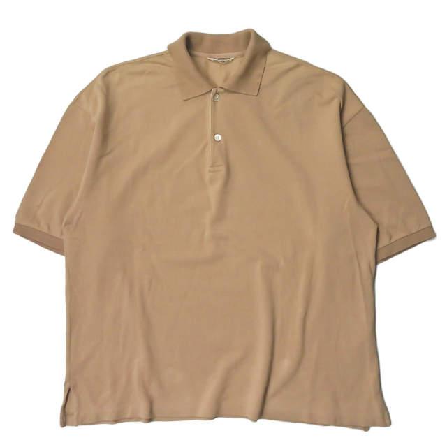 2極タイプ AURALEE SUPER SOFT PIQUE BIG POLO 19ss - ポロシャツ
