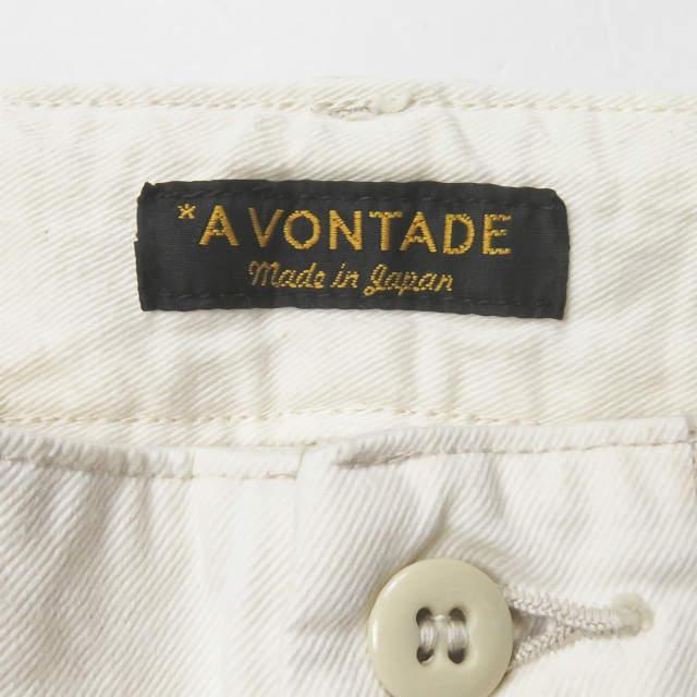 A VONTADE アボンタージ Classic Chino Trousers(Slim Cropped