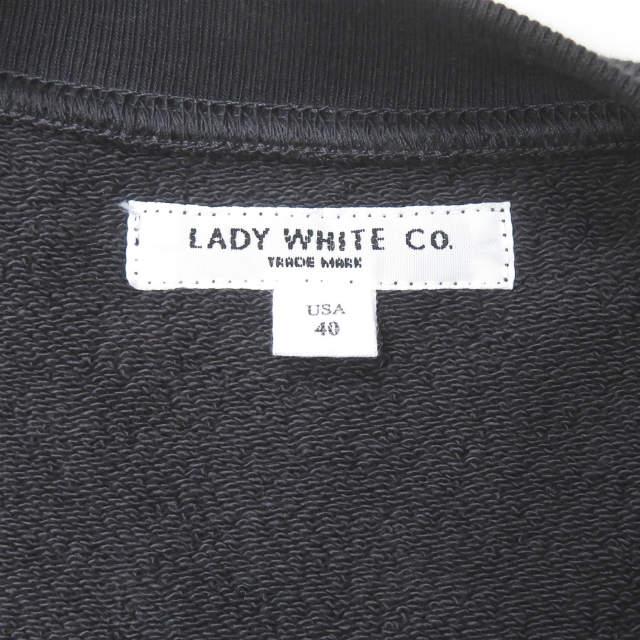 LADY WHITE CO. レディホワイトカンパニー 20AW Split Crew Cardigan 