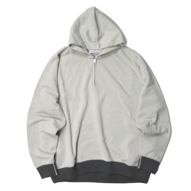 【中古】ループウィラー グラフペーパー LOOPWHEELER x Graphpaper 20AW 別注 日本製 Half-Zip Parka ハーフジップパーカー GU203-70175 1 グレー :mc67229:LOOPヤフーショッピング店 - 通販 - Yahoo!ショッピング