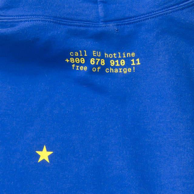 中古】スーベニア SOUVENIR EUnify Hoodie スタープリントフーディー L