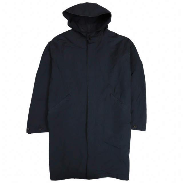 ALLEGE アレッジ 日本製 HOODED COAT ポリエステル/ナイロン フード  