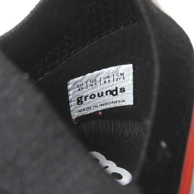 grounds x ROYAL FLASH グラウンズ MIKIO SAKABE ミキオサカベ 21SS 別注 インサイドアウト BLK 43(27.5cm) ブラック スニーカー mc67616 |  | 09