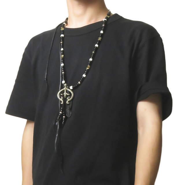 Rooster King ＆ Co. ルースターキング Naja Black Feather＆Beads Necklace ナジャブラックフェザー＆ビーズネックレス mc67668 |  | 01