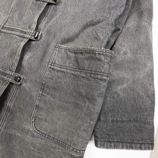 古着  Bridgewear ライナー付き デニムダッフルコート S グレー ヴィンテージ アウター mc67808 |  | 04