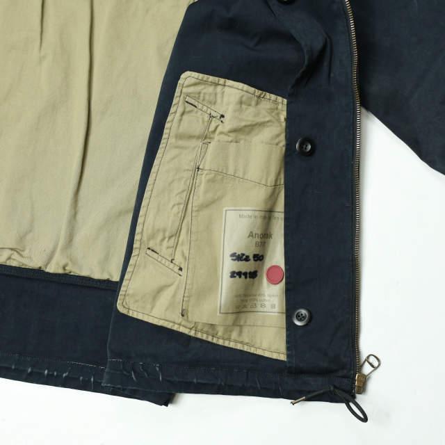 TEN-C テンシー イタリア製 ANORAK B7/7 アノラック TC-J0102 50 ネイビー ベンタイル フード ジャケット