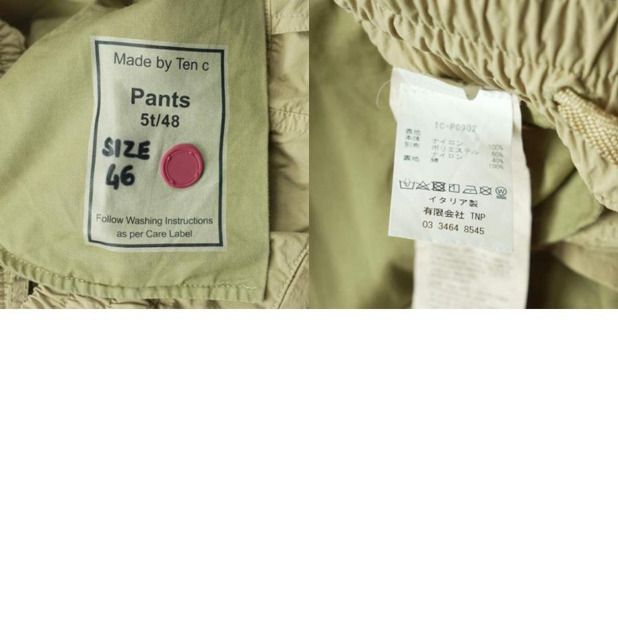 TEN-C テンシー 21AW イタリア製 CARGO PANTS ナイロン x OJJ カーゴ