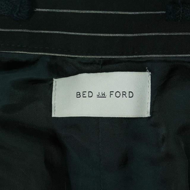 BED J.W. FORD ベッドフォード 20SS 日本製 Two Tucks Stripe Pants 2タックストライプパンツ 20SS