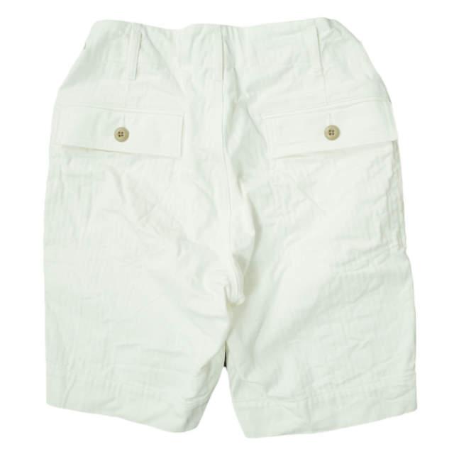 KENNETH FIELD ケネスフィールド 20SS CEREMONY 2 SHORTS - LIPSTOP＆HBT セレモニーショーツ S ホワイト ショートパンツ mc68074 |  | 01