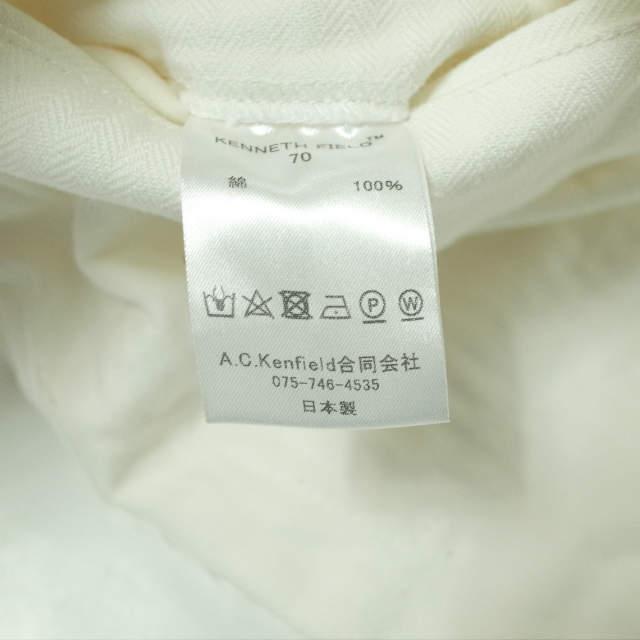 KENNETH FIELD ケネスフィールド 20SS CEREMONY 2 SHORTS - LIPSTOP＆HBT セレモニーショーツ S ホワイト ショートパンツ mc68074 |  | 07