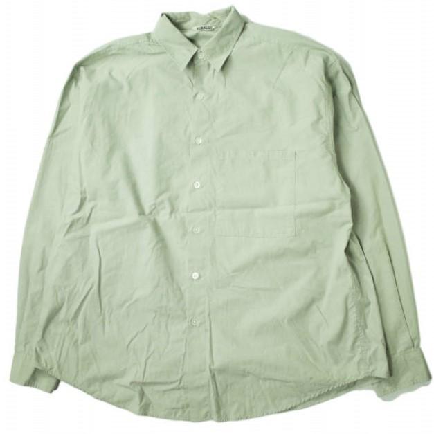AURALEE オーラリー 20SS WASHED FINX TWILL BIG SHIRTS AURALEE オーラリー 20SS WASHED FINX TWILL BIG SHIRTS