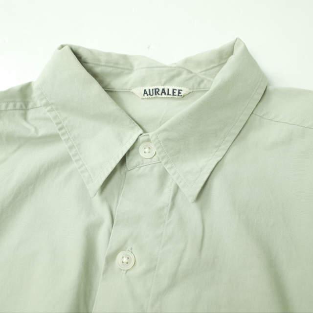 AURALEE オーラリー 20SS WASHED FINX TWILL BIG SHIRTS AURALEE オーラリー 20SS WASHED FINX TWILL BIG SHIRTS