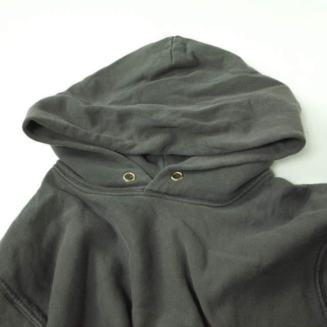 LES TIEN レスティエン アメリカ製 CROPPED HOODIE スウェットプルオーバーパーカー M ブラック/スミクロ フーディー トップス mc68141 |  | 03