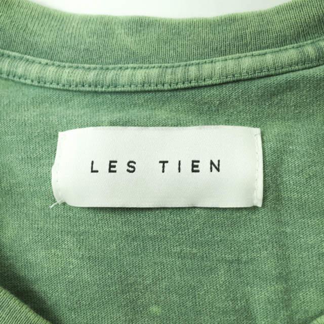 LES TIEN レスティエン アメリカ製 WASH CLASSIC POCKET TEE ウォッシュ加工クラシックポケットTシャツ L ALOE STONE グリーン mc68167 |  | 02