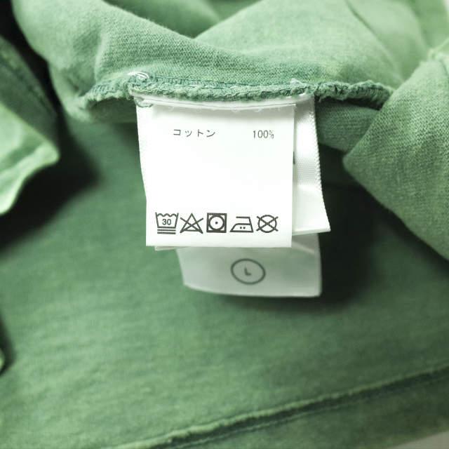 LES TIEN レスティエン アメリカ製 WASH CLASSIC POCKET TEE ウォッシュ加工クラシックポケットTシャツ L ALOE STONE グリーン mc68167 |  | 06