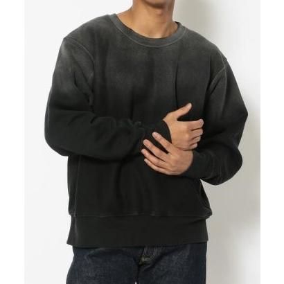 LES TIEN x B’2nd レスティエン ビーセカンド 別注 アメリカ製 グラデーションクルースウェット L ブラック プルオーバー mc68168 |  | 07