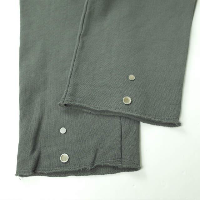 LES TIEN レスティエン アメリカ製 SNAP FRONT PANT スナップフロント スウェットパンツ S グレー イージー ボトムス mc68169 |  | 05