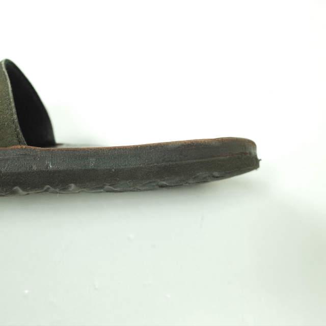 JUTTA NEUMANN x doo-bop ユッタニューマン ドゥーバップ 別注 SIMONE シモーネ ヌバックレザーサンダル D7(25cm) ダークグリーン mc68175 |  | 07