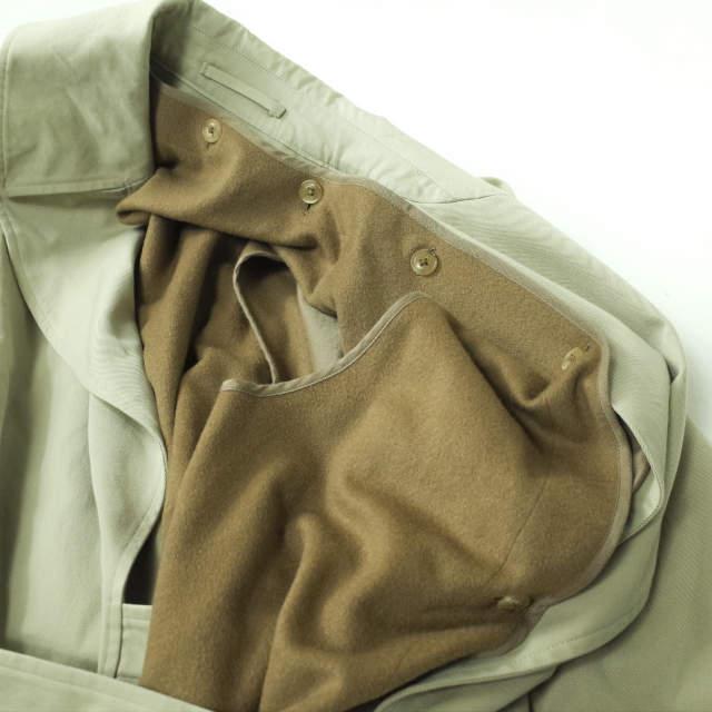 COMOLI コモリ 20AW 日本製 コットンギャバ タイロッケンコート COMOLI コモリ 20AW 日本製 コットンギャバ タイロッケンコート