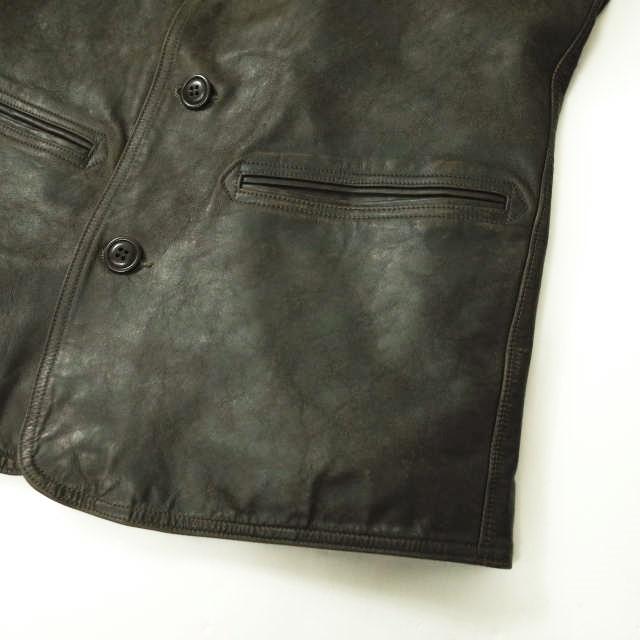 新品 RRL ダブルアールエル Leather Car Coat レザーカーコート 新品 RRL ダブルアールエル Leather Car Coat レザーカーコート