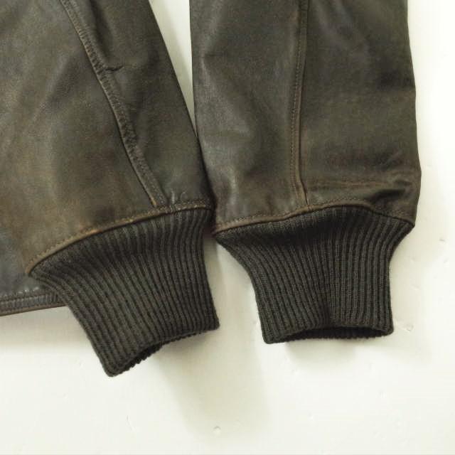 新品 RRL ダブルアールエル Leather Car Coat レザーカーコート XS ダークブラウン カウハイド レザージャケット Double RL mc68220 |  | 05