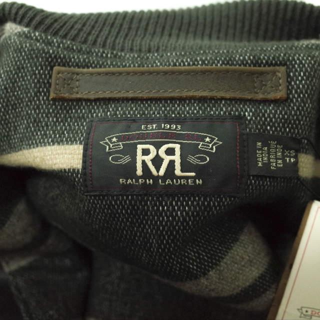 DOUBLE RL ダークブラウン レザー ジャケット Sサイズ looponline_mc68220