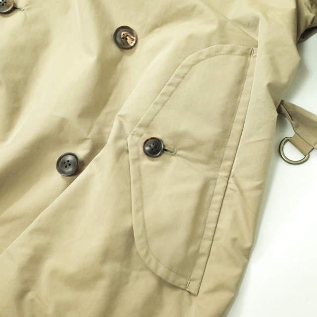 AURALEE オーラリー 20SS FINX POLYESTER BIG TRENCH COAT フィンクスポリエステル ビッグトレンチコート A20SC01FP 3 BEIGE mc68231 |  | 03