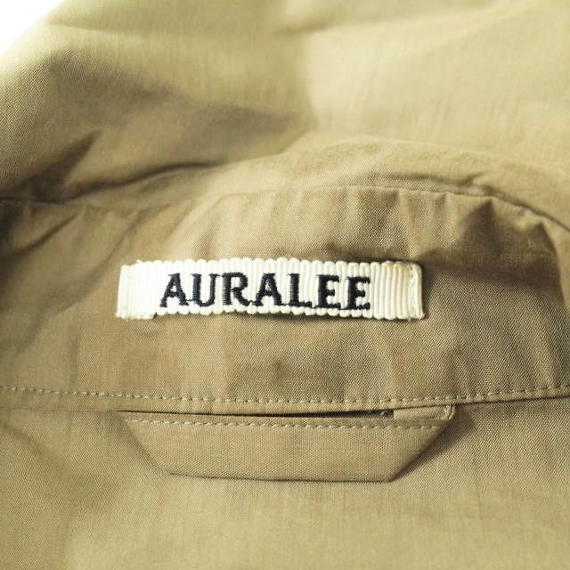 AURALEE オーラリー SS FINX POLYESTER BIG TRENCH COAT フィンクス