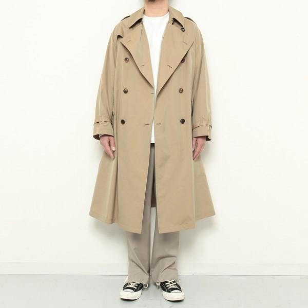 AURALEE オーラリー 20SS FINX POLYESTER BIG TRENCH COAT フィンクス 