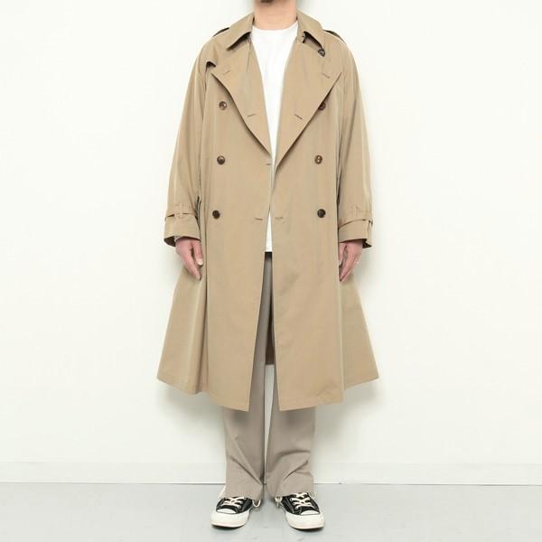AURALEE オーラリー 20SS FINX POLYESTER BIG TRENCH COAT フィンクスポリエステル ビッグトレンチコート A20SC01FP 3 BEIGE mc68231 |  | 09