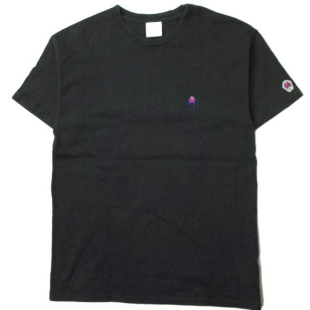 READYMADE レディメイド 21SS 日本製 PIONCHAM T-SHIRT ロゴ刺繍 クルーネックTシャツ RE-CO-BK-00