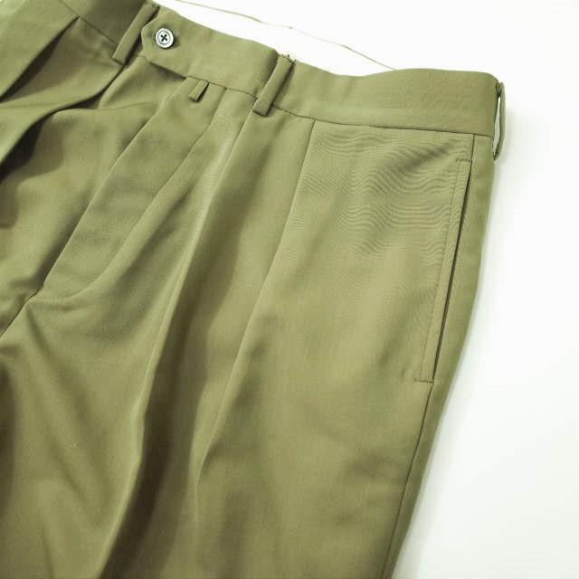 NEAT ニート 21SS 日本製 MAX CANVAS WIDE TAPERED 2タック NEAT ニート 21SS 日本製 MAX CANVAS WIDE TAPERED 2タック