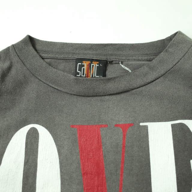 SAINT MICHAEL x VLONE セントマイケル ヴィーロン 22SS LS TEE ロングスリーブTシャツ SM-S22-0000-068 L BLACK SAINT Mxxxxxx mc68265 |  | 04