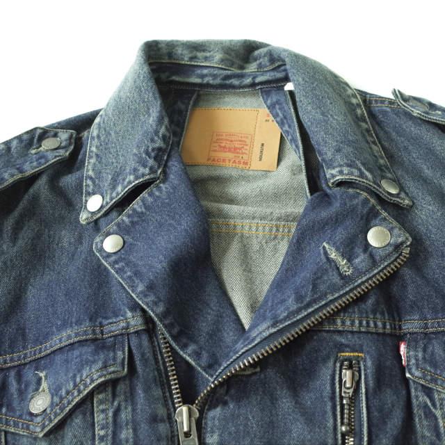 FACETASM x Levi's ファセッタズム リーバイス 20SS BIKERS TRUCKER JACKET  デニムバイカーズトラッカージャケット L ライダース mc68280