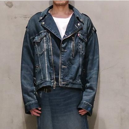 FACETASM x Levi's ファセッタズム リーバイス 20SS BIKERS TRUCKER JACKET  デニムバイカーズトラッカージャケット L ライダース mc68280