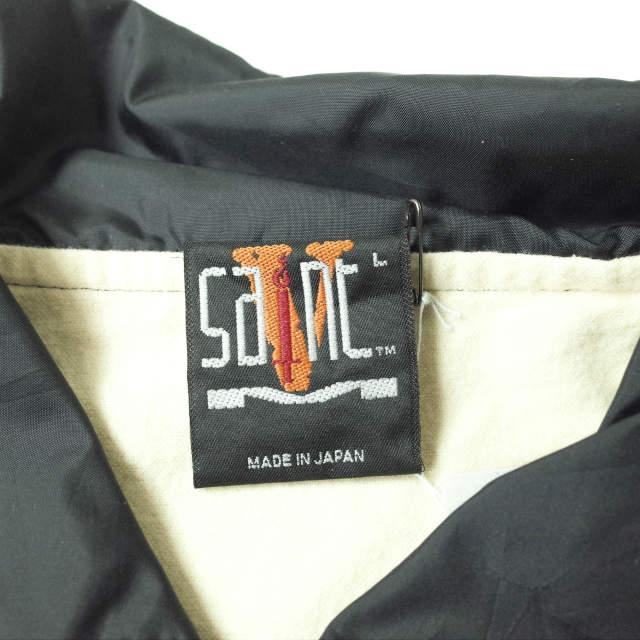 新品 SAINT MICHAEL x VLONE セントマイケル 22AW SKULL COACH JACKET コーチジャケット SM-A22-0000-082 L BLACK SAINT Mxxxxxx mc68336 |  | 06
