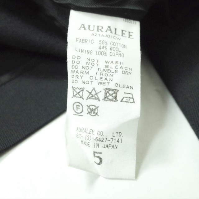 AURALEE オーラリー 21AW 日本製 SUPER FINE WOOL COTTON TWILL AURALEE オーラリー 21AW 日本製 SUPER FINE WOOL COTTON TWILL