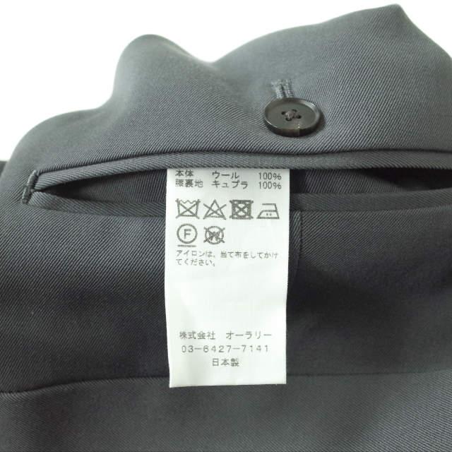 AURALEE オーラリー 22AW 日本製 LIGHT WOOL MAX GABARDINE TWO