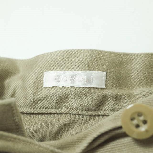 COMOLI コモリ 22SS 日本製 コットンチノ オーバーパンツ V01