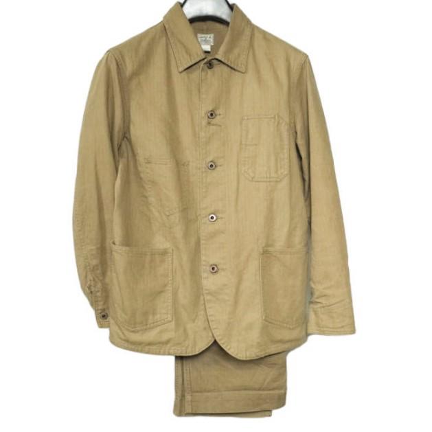 新品*RRL*リネンコットン ヘリンボーン ジャケット *Mダブルアールエル