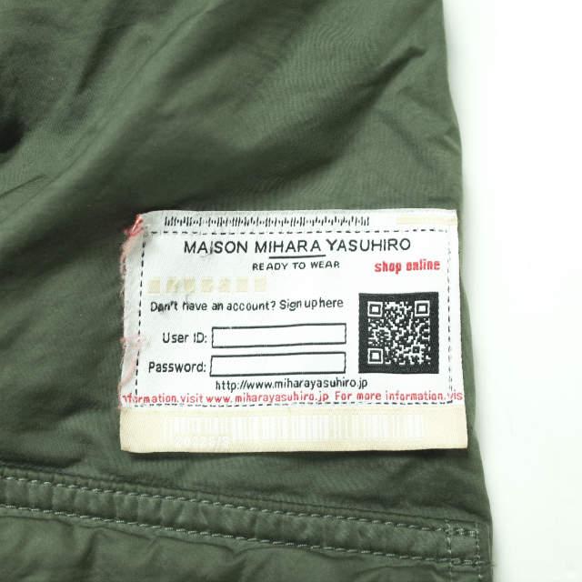 ミハラヤスヒロ 22SSサルエルパンツ MAISON MIHARA YASUHIRO メゾン ミハラヤスヒロ 22SS Over Saruel