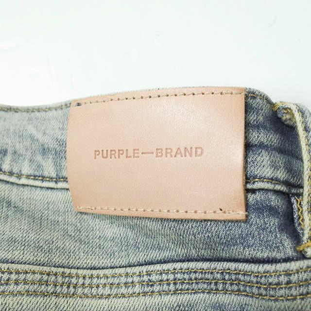 PURPLE BRAND パープルブランド P001 Skinny jeans ダメージ加工 PURPLE BRAND パープルブランド P001 Skinny jeans ダメージ加工