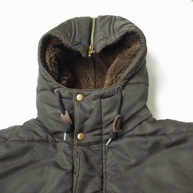 RRL ダブルアールエル 22AW コーテッドツイルパーカー S ダークブラウン Double RL ボアライナー フーデッド 中綿 ダウンコート mc68438 |  | 02