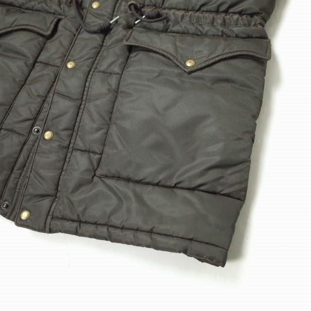 RRL ダブルアールエル 22AW コーテッドツイルパーカー S ダークブラウン Double RL ボアライナー フーデッド 中綿 ダウンコート mc68438 |  | 03