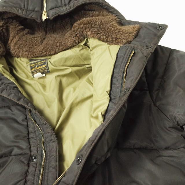 RRL ダブルアールエル 22AW コーテッドツイルパーカー S ダークブラウン Double RL ボアライナー フーデッド 中綿 ダウンコート mc68438 |  | 05