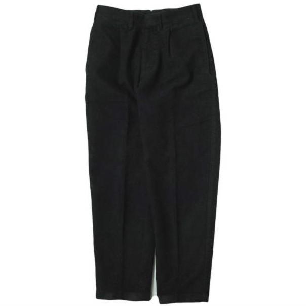 THE GIGI ザ・ジジ TONGA コットンモールスキン1プリーツスラックス