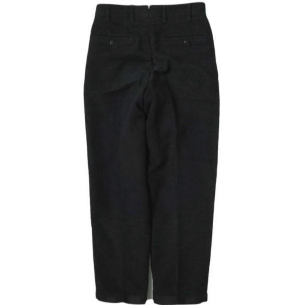 THE GIGI ザ・ジジ TONGA コットンモールスキン1プリーツスラックス